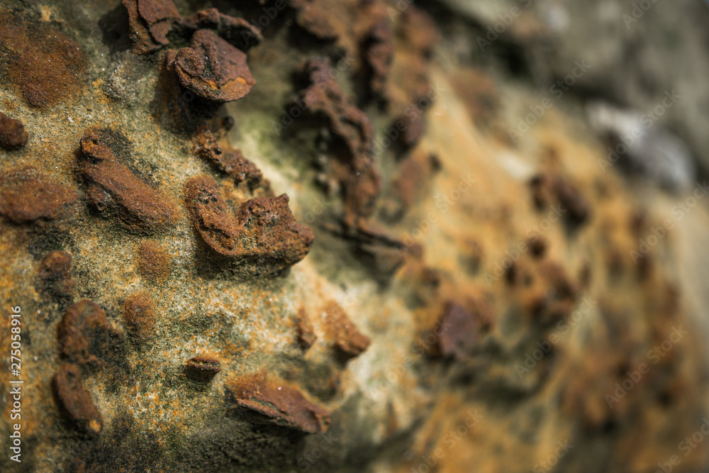 Obraz premium Rocky, old surface closeup