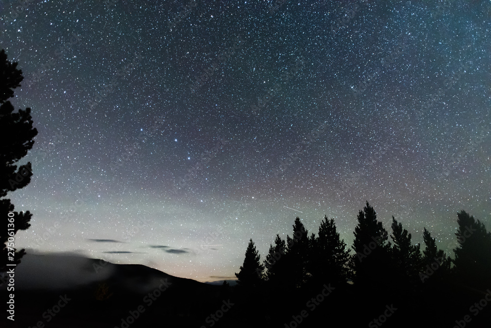 Naklejka premium Colorado Night Sky