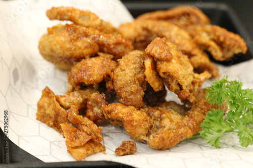 Deep fried chicken in Korean style