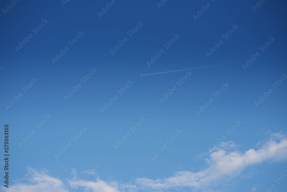 plane flying high in the sky plane flying high in the sky