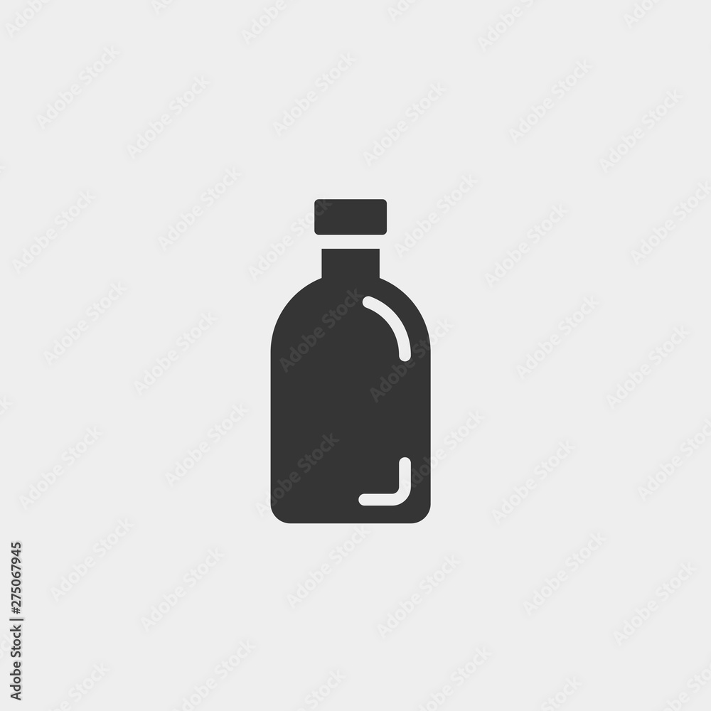 Bottle icon. New trendy art style bottle graphic vector illustration symbol. Bottle icon. New trendy art style bottle graphic vector illustration symbol.