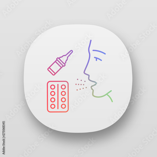 Allergy treatment app icon