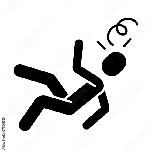 Fainting glyph icon