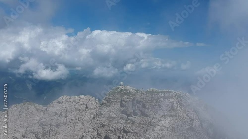 Aerial view of Grigna Meridionale mountain photo