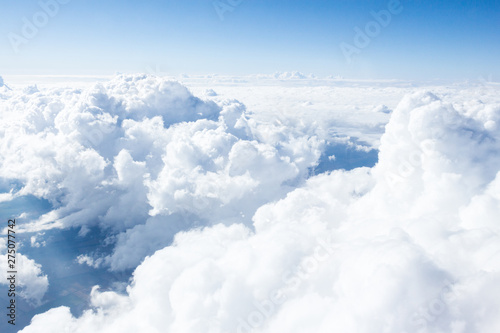 Fototapeta Naklejka Na Ścianę i Meble -  Clouds and sky from airplane window view