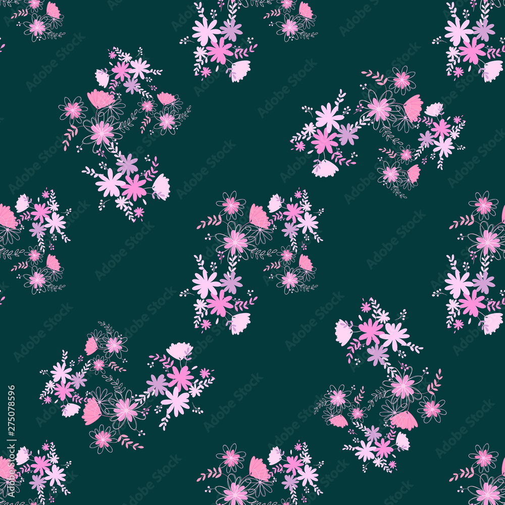 Fantastic flower purple small in fantasy style. Elegant decorative background. Beautiful nature. Ornamental plant. Fantastic flower purple small in fantasy style. Elegant decorative background. Beautiful nature. Ornamental plant.
