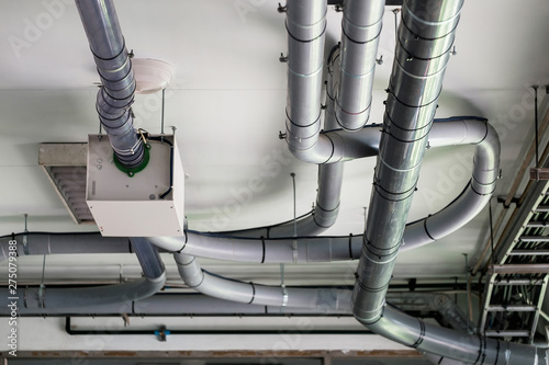 Foto Data Transfer with Pipe Line System in the Hospital