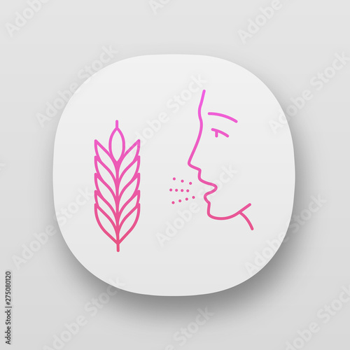 Wheat allergy app icon