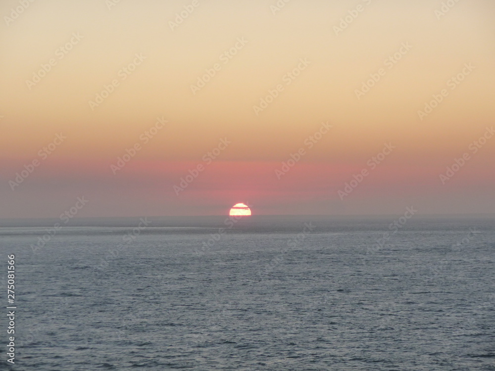Afrika, Sonnenuntergang über dem Meer Afrika, Sonnenuntergang über dem Meer