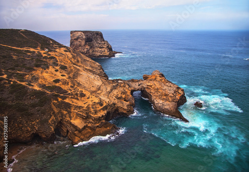 Atlantic ocean coast of Portugal