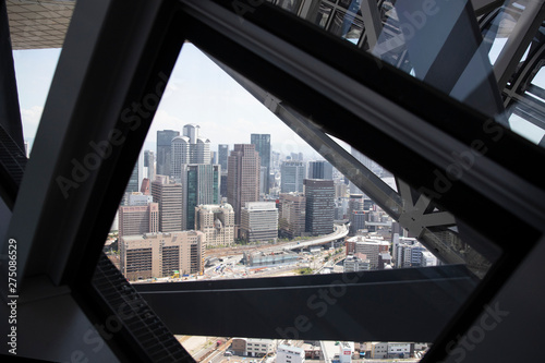 The city view