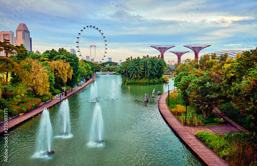Gardens by the Bay in Singapore photo