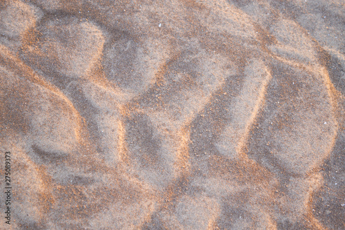 sand pattern in the desert