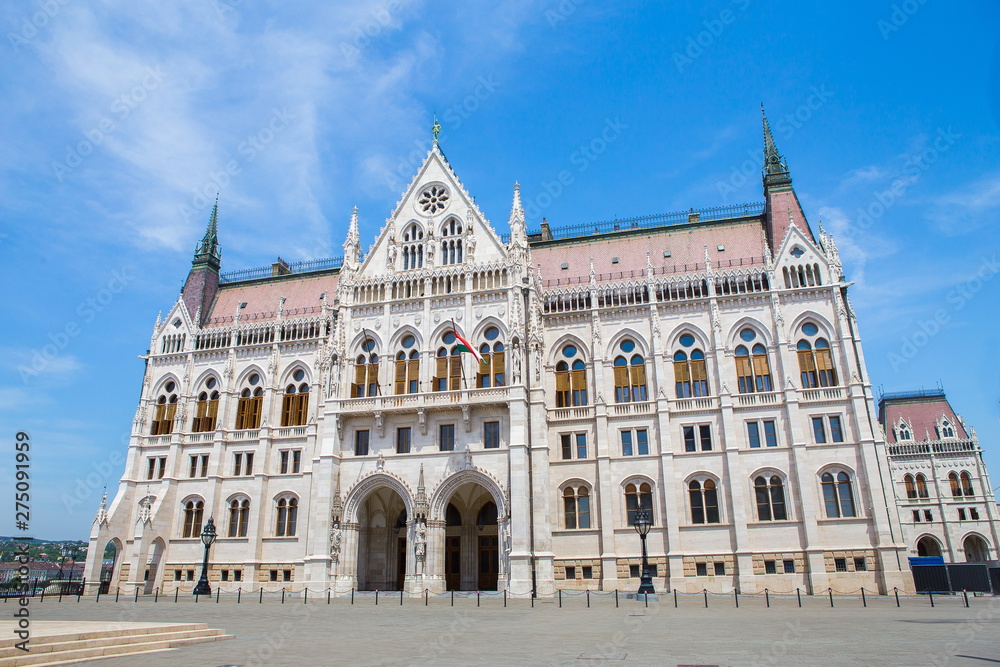 parliament building in Budapest Hungary