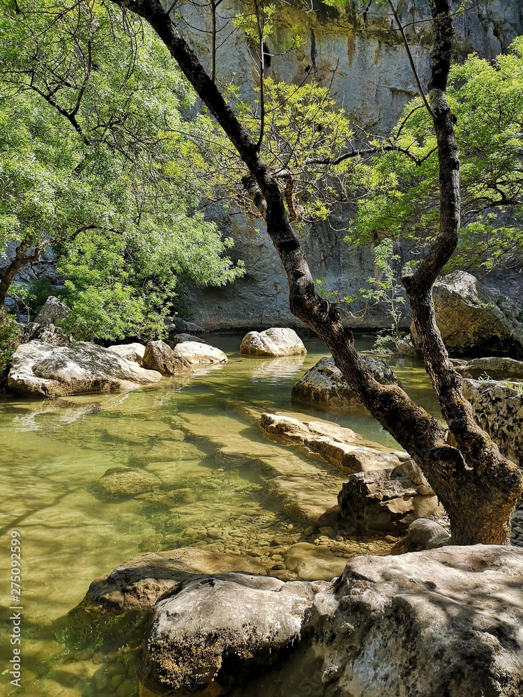 Fototapeta premium Gorges de Lamalou, hérault, france