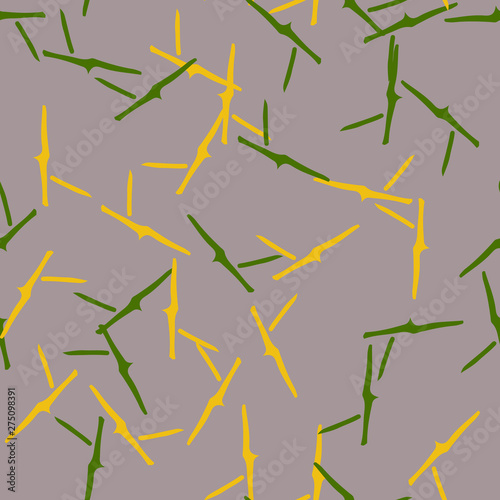 UFO camouflage of various shades of beige, green and yellow colors