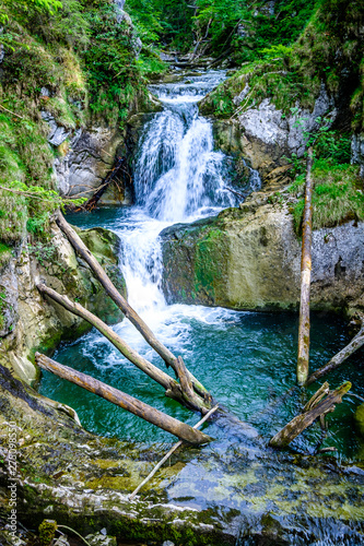 waterfall - rottach-egern - bavaria photo