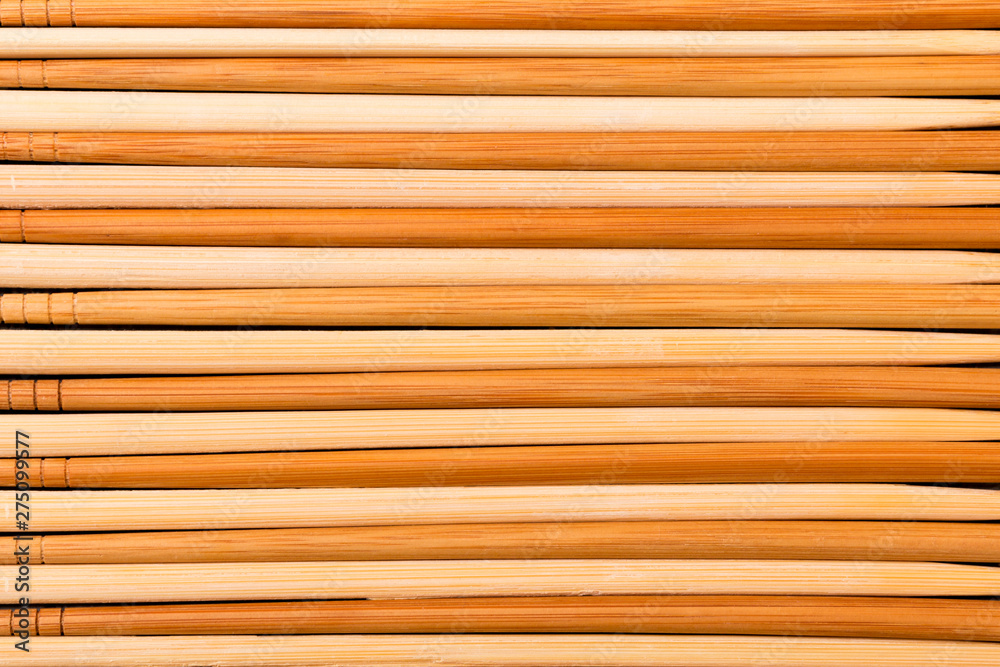 Close up a lot of chopsticks made of bamboo. Top view Close up a lot of chopsticks made of bamboo. Top view