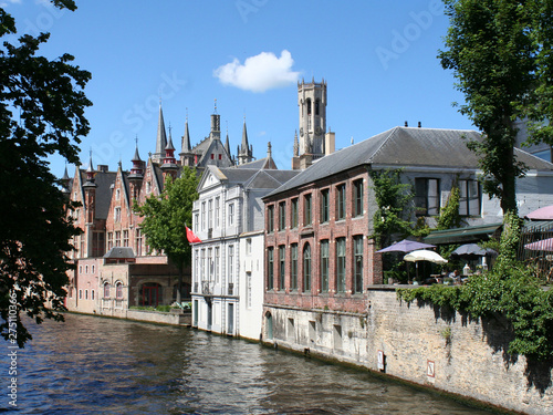 Die Stadt Brügge in Flandern Belgien