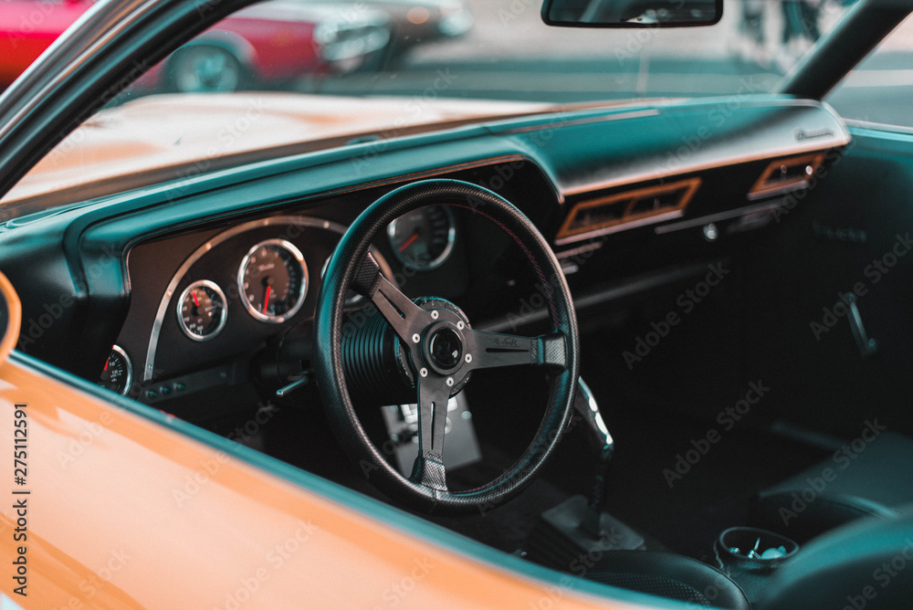 Car Interior Vintage