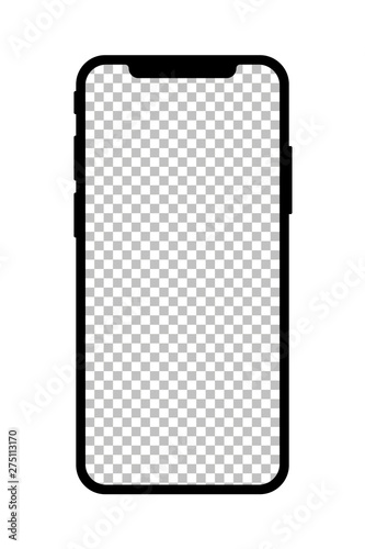 Smartphone leer Konzept