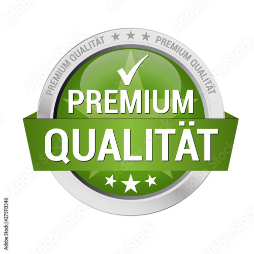 grünes Garantiesiegel für Premium Qualität