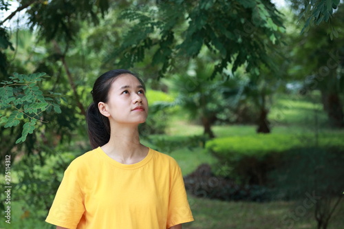 portrait of young woman in Vietnam