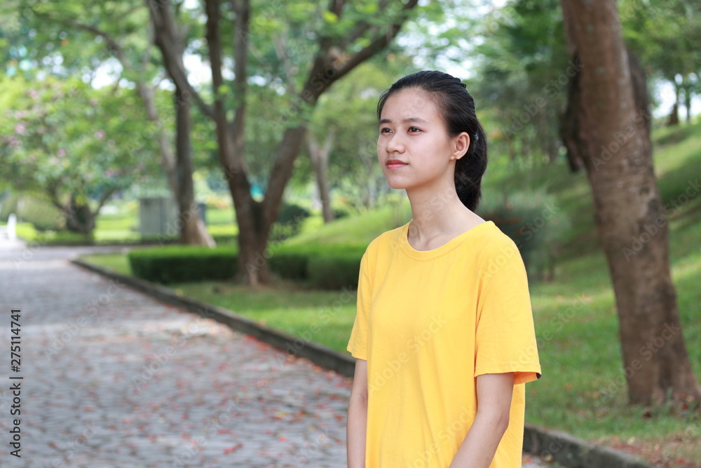 portrait of young woman in Vietnam portrait of young woman in Vietnam