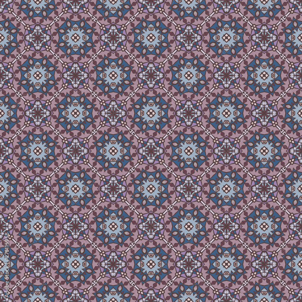 Seamless background .Vector illustration. Use this pattern in the design of carpet, shawl, pillow, textile, ceramic tiles 