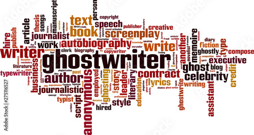 Ghostwriter word cloud