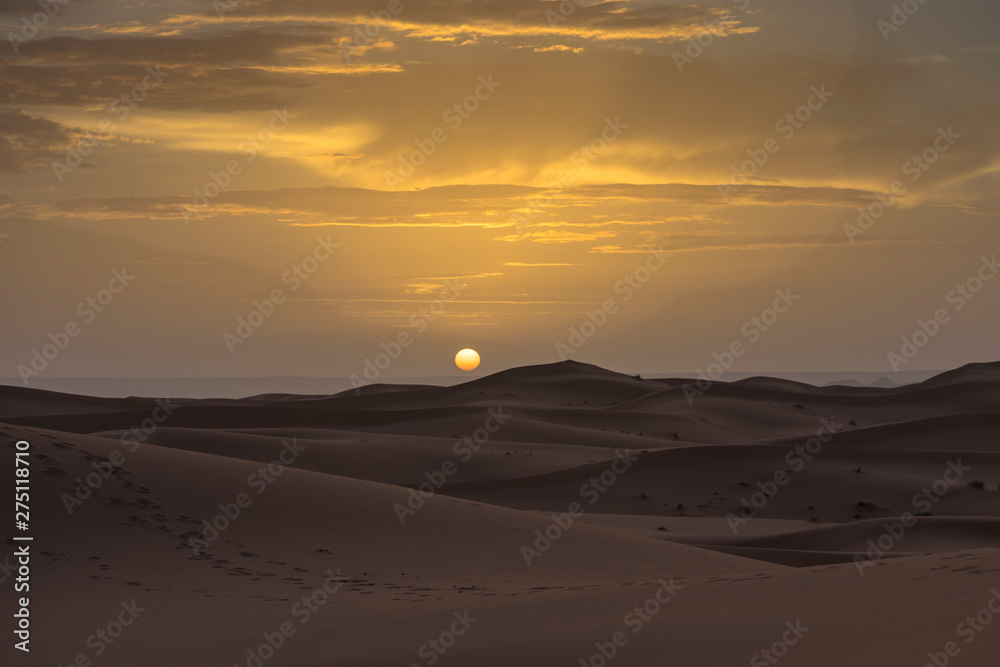 Sunrise in Sahara