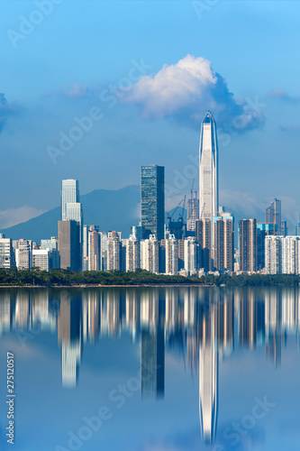 Shenzhen Central Building Skyline