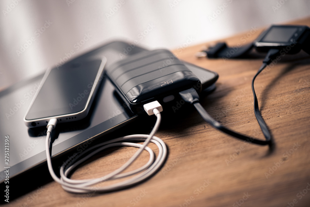 charging smartphone with power bank charging smartphone with power bank