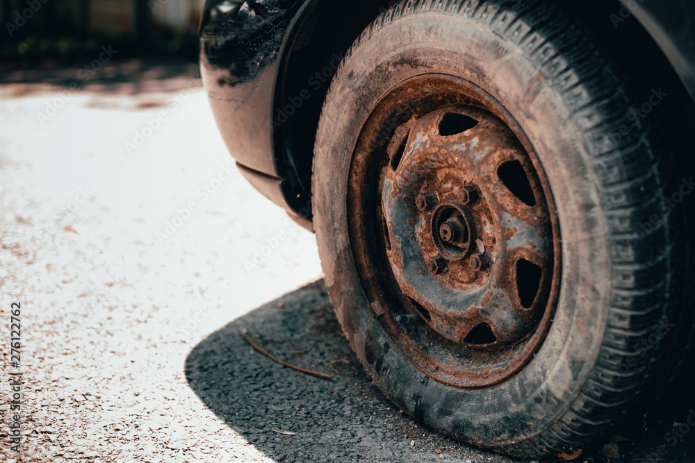 Car tire hubcap deals