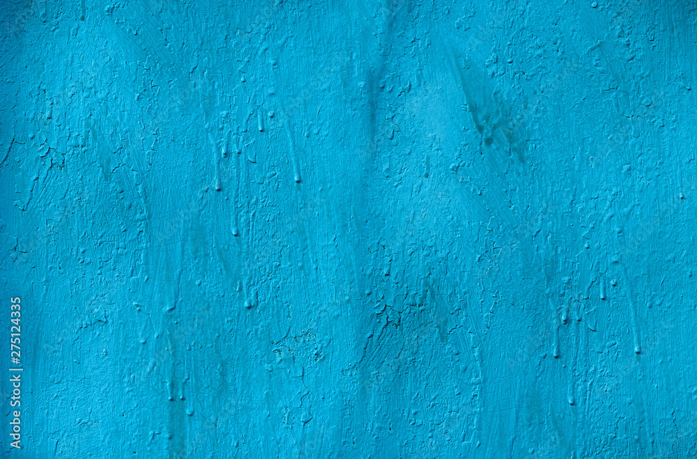 abstract turquoise painted wall. Texture of old rustic wall covered with bright blue paint. background texture surface background. grunge blue painted wall template abstract turquoise painted wall. Texture of old rustic wall covered with bright blue paint. background texture surface background. grunge blue painted wall template