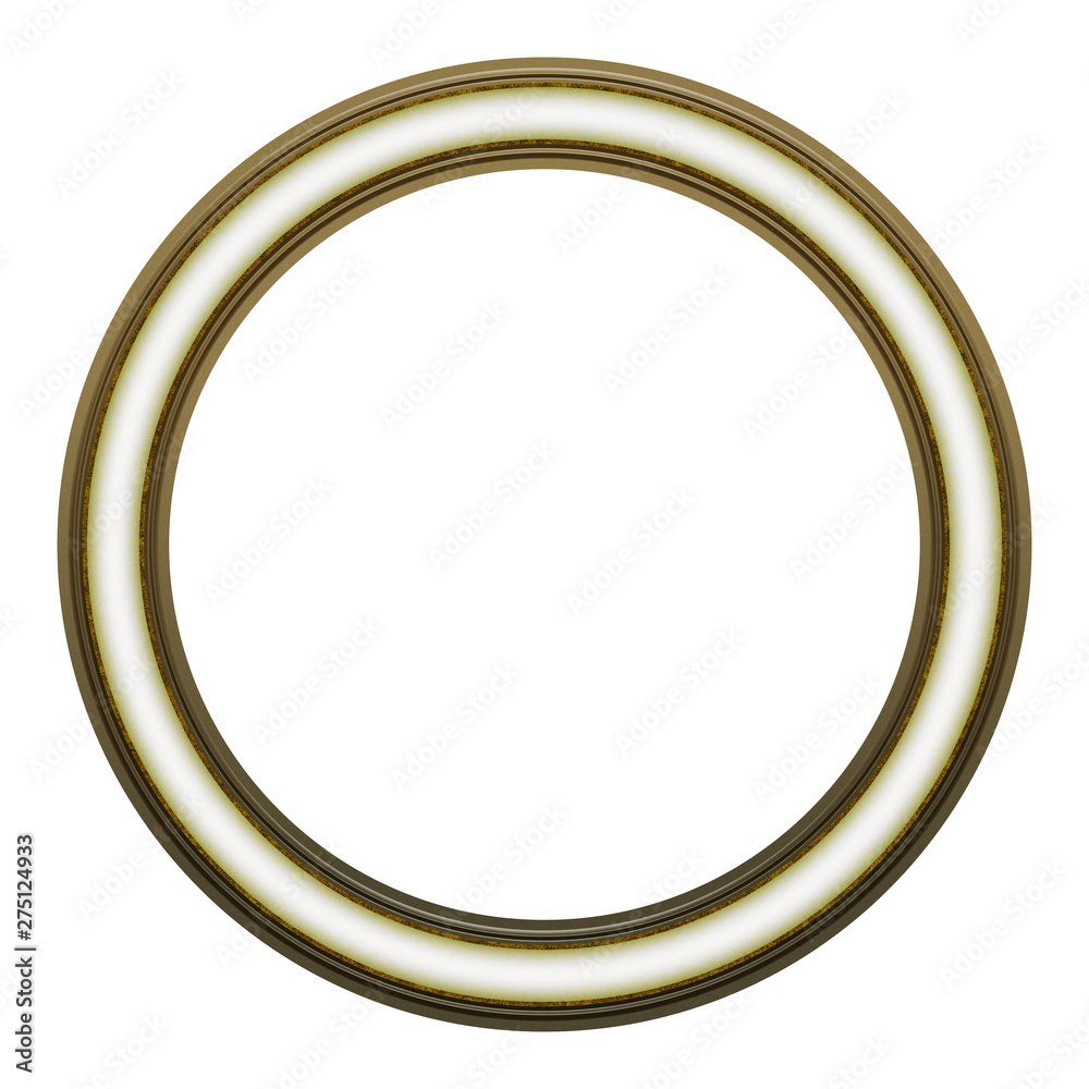 round frame isolated on white background round frame isolated on white background