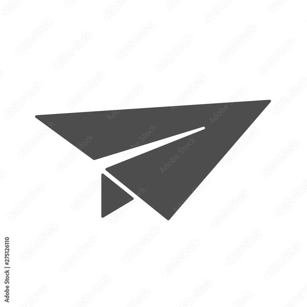 paper plane send message vector icon isolated on white background. paper plane flat icon for web, mobile and user interface design paper plane send message vector icon isolated on white background. paper plane flat icon for web, mobile and user interface design