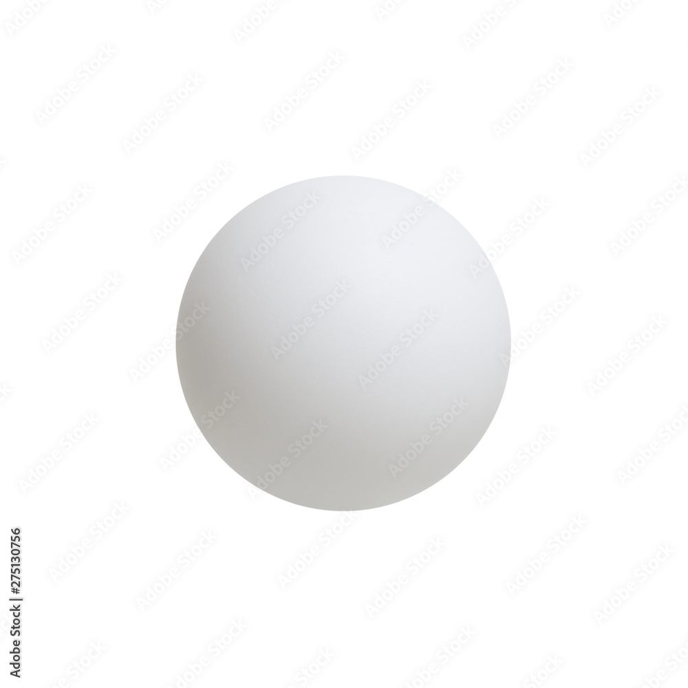 ping-pong ball isolated on white