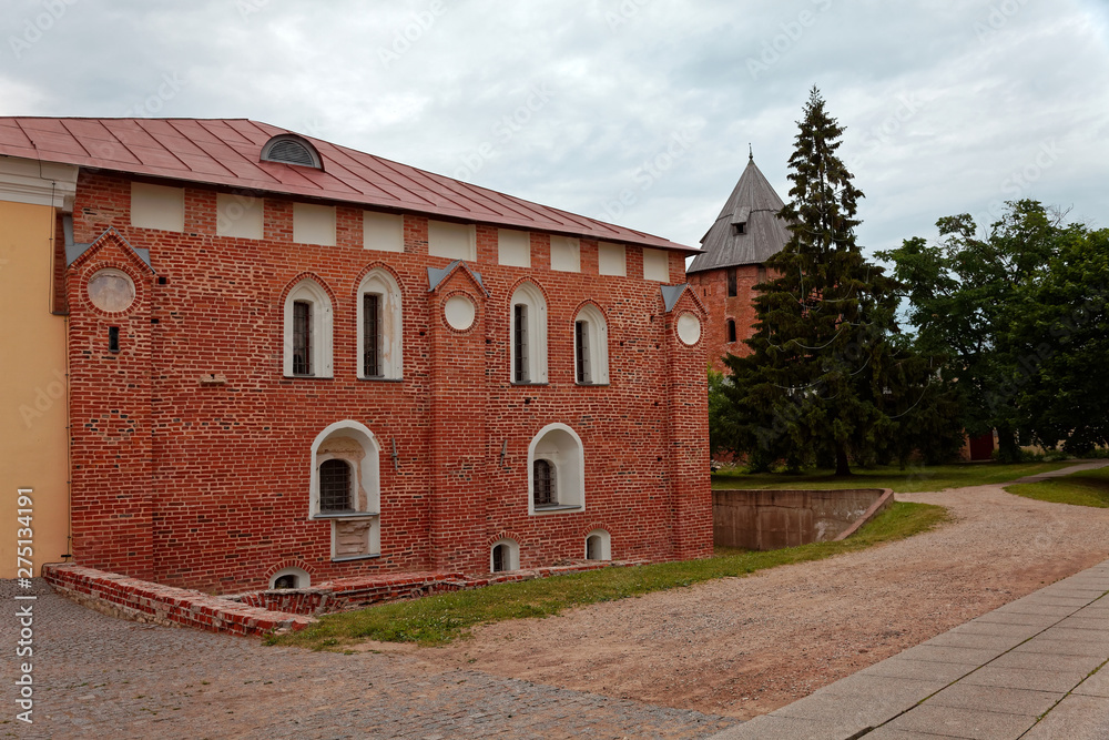 Old town walls and towers of Veliky Novgorod, Russia Old town walls and towers of Veliky Novgorod, Russia
