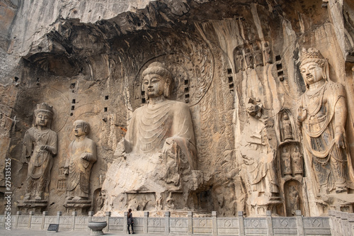 Longmen grottoes photo