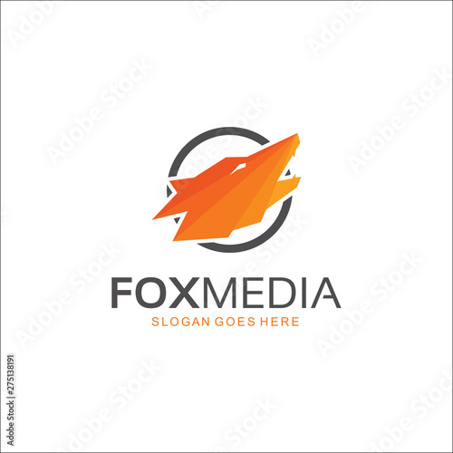 Fox Head Logo Concept. © bintank