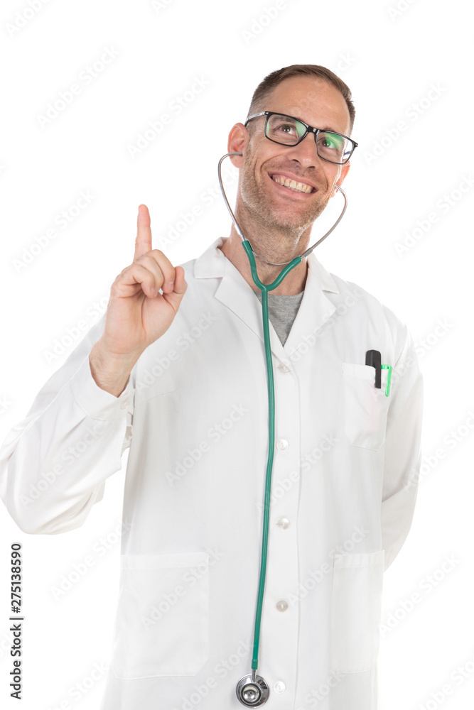 Handsome doctor with glasses Handsome doctor with glasses