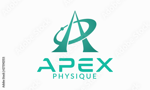 Letter AP logo design template 