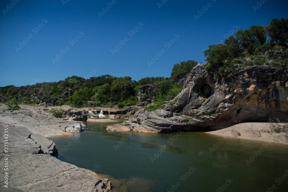 Visiting Pedernales Falls State Park, Texas hill country, USA