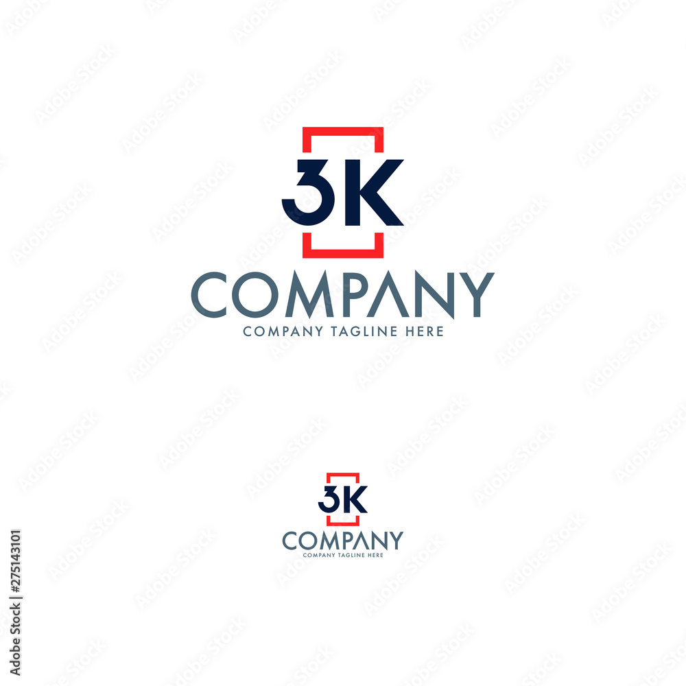 Obraz premium Kreatywne szablony projektów logo 3K