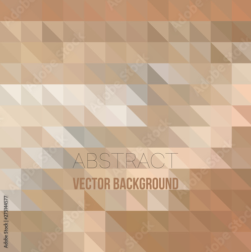 abstract light brown background with white triangle pattern