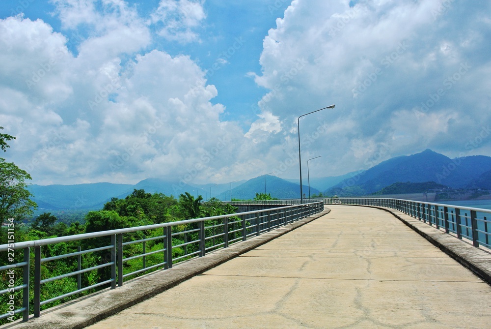 Khun Dan Prakarnchon Dam, Nakhon Nayok, Thailand