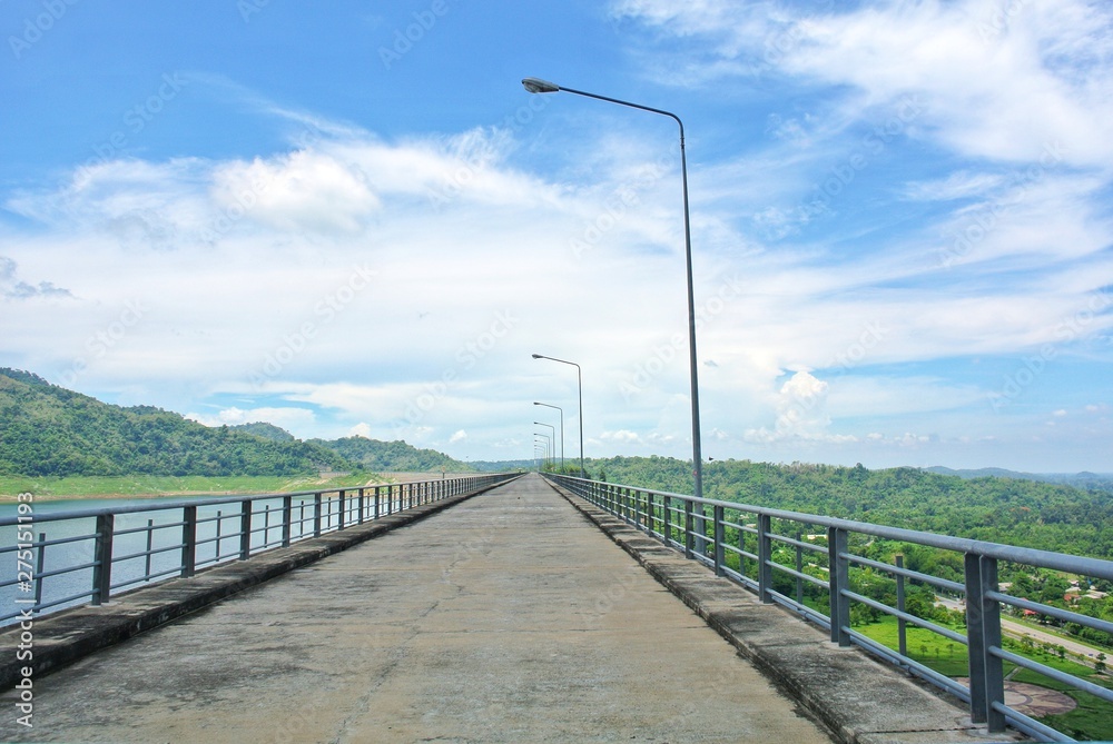Khun Dan Prakarnchon Dam, Nakhon Nayok, Thailand