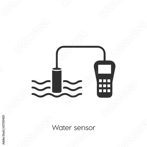 water sensor icon vector 