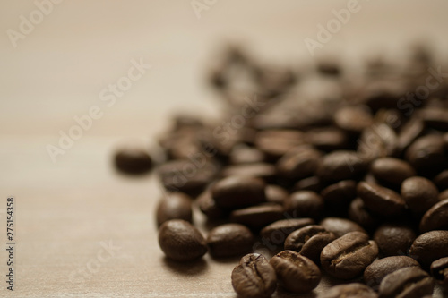 Fototapeta Naklejka Na Ścianę i Meble -  Fresh roasted coffee beans background